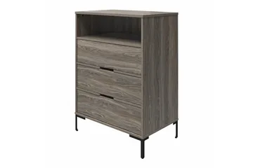 Rayburn Byrå Grå - Dorel Home - Förvaring - Förvaringsmöbler - Byrå