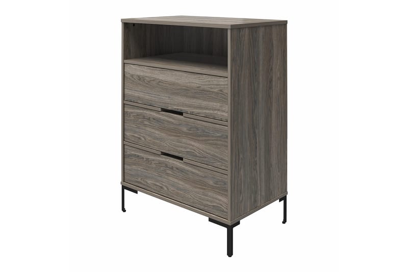 Rayburn Byrå Grå - Dorel Home - Förvaring - Förvaringsmöbler - Byrå