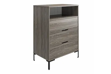 Rayburn Byrå Grå - Dorel Home - Förvaring - Förvaringsmöbler - Byrå