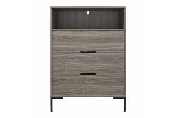 Rayburn Byrå Grå - Dorel Home - Förvaring - Förvaringsmöbler - Byrå