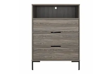 Rayburn Byrå Grå - Dorel Home - Förvaring - Förvaringsmöbler - Byrå