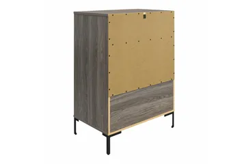 Rayburn Byrå Grå - Dorel Home - Förvaring - Förvaringsmöbler - Byrå