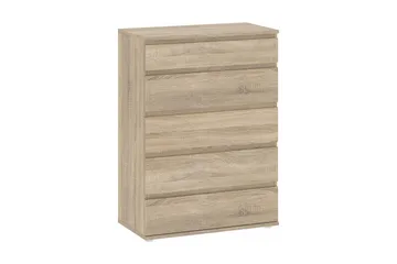 Rengo Byrå Bred 5 Lådor - Ek - Förvaring - Förvaringsmöbler - Byrå
