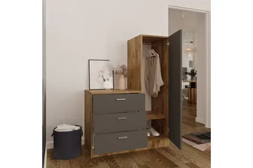 Rinorea Förvaringsskåp 40x140 cm - Grön - Förvaring - Förvaringsmöbler - Byrå