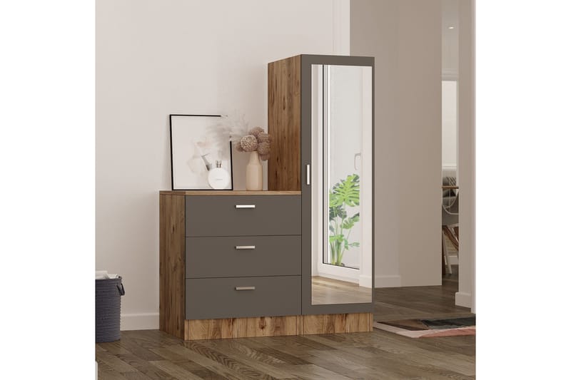 Rinorea Förvaringsskåp 40x140 cm - Grön - Förvaring - Förvaringsmöbler - Byrå