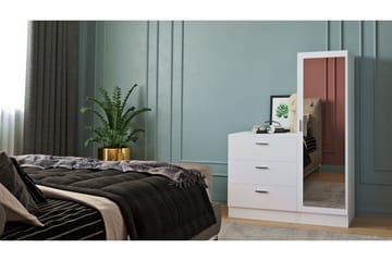 Rinorea Förvaringsskåp 40x140 cm - Vit - Förvaring - Förvaringsmöbler - Byrå