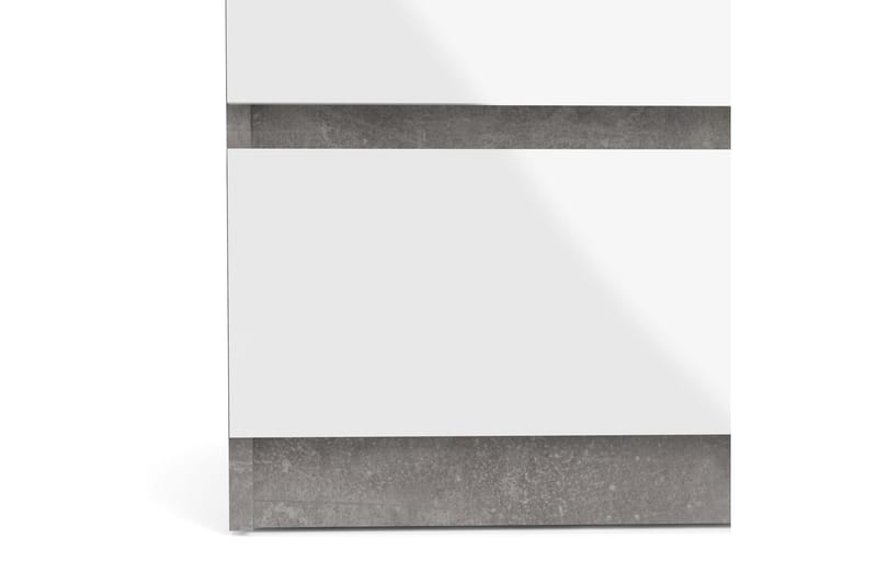 Salomns Byrå 50x154 cm - Vit|Grå - Förvaring - Förvaringsmöbler - Byrå