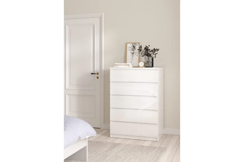 Salomns Byrå 77 cm - Vit - Förvaring - Förvaringsmöbler - Byrå