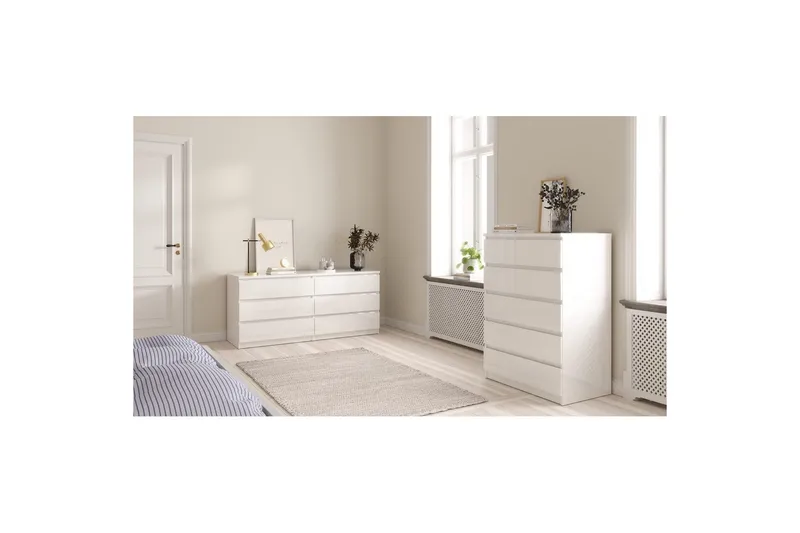 Salomns Byrå 77 cm - Vit - Förvaring - Förvaringsmöbler - Byrå