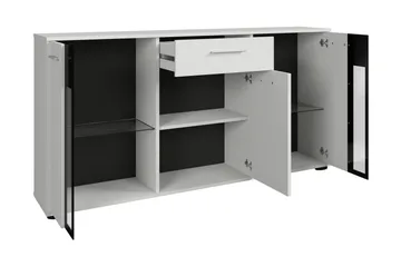 Salsa Byrå 140x40x80 cm - Vit - Förvaring - Förvaringsmöbler - Byrå