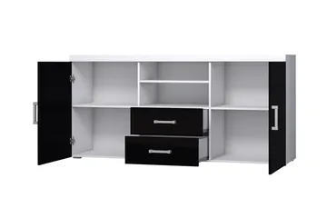 Samba Byrå 164x45x80 cm NO_BRAND White High gloss - Förvaring - Förvaringsmöbler - Byrå