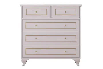 Seric Byrå 90 cm - Matt Vit - Förvaring - Förvaringsmöbler - Byrå