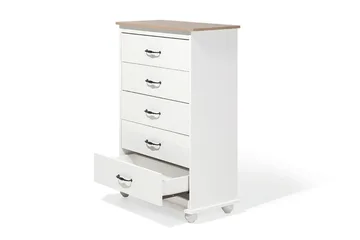 Sharon Byrå 39|76 cm - Vit - Förvaring - Förvaringsmöbler - Byrå