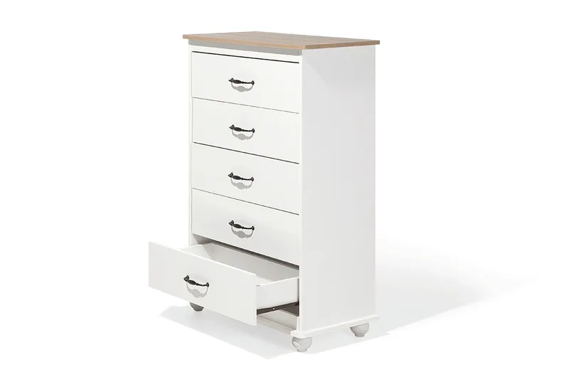 Sharon Byrå 39|76 cm - Vit - Förvaring - Förvaringsmöbler - Byrå