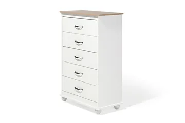 Sharon Byrå 39|76 cm - Vit - Förvaring - Förvaringsmöbler - Byrå