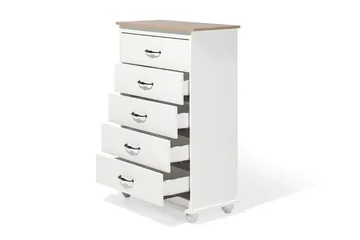 Sharon Byrå 39|76 cm - Vit - Förvaring - Förvaringsmöbler - Byrå