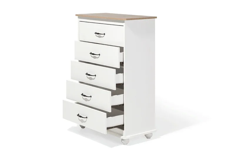 Sharon Byrå 39|76 cm - Vit - Förvaring - Förvaringsmöbler - Byrå