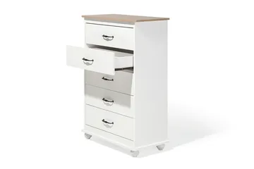 Sharon Byrå 39|76 cm - Vit - Förvaring - Förvaringsmöbler - Byrå