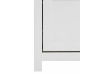 Skolåda Aunetta 125 cm - Vit|Brun - Förvaring - Förvaringsmöbler - Byrå