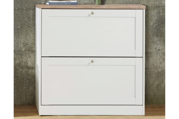 Skolåda Heinina 70 cm - Vit|Brun - Förvaring - Förvaringsmöbler - Byrå