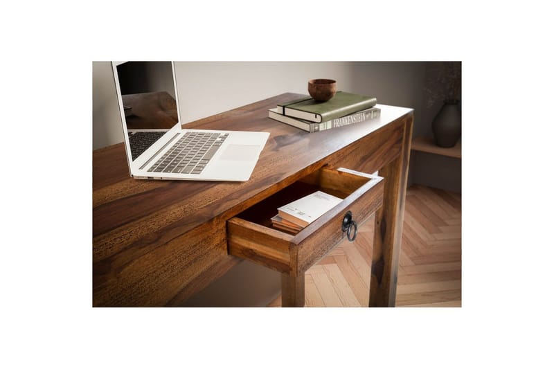 Skrivbord Wohnling för hemmakontor med låda i massivträ - Möbler - Bord & matgrupp - Kontorsbord - Skrivbord