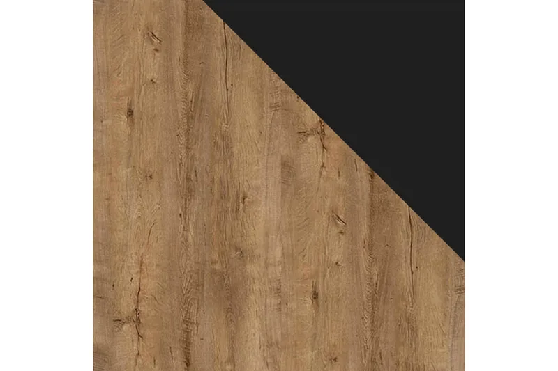 Soho Byrå 41x120 cm LED-belysning - Ek/Svart/Vit/Vit LED - Förvaring - Förvaringsmöbler - Byrå