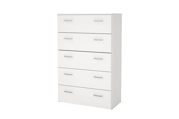 Space Byrå 74 cm - Vit - Förvaring - Förvaringsmöbler - Byrå