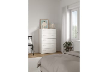 Space Byrå 74 cm - Vit - Förvaring - Förvaringsmöbler - Byrå