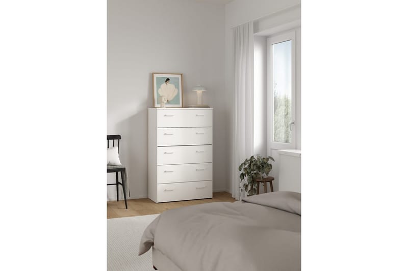 Space Byrå 74 cm - Vit - Förvaring - Förvaringsmöbler - Byrå