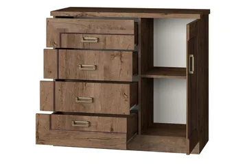 Tadeusz Byrå 100x44x90 cm - Brun - Förvaring - Förvaringsmöbler - Byrå