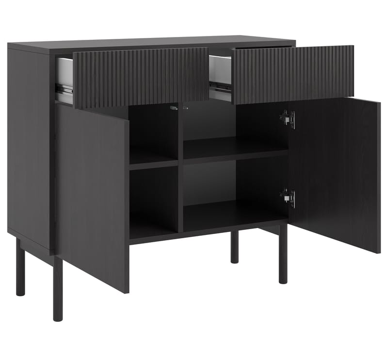 Takayo Byrå 100 cm - Svart - Förvaring - Förvaringsmöbler - Byrå