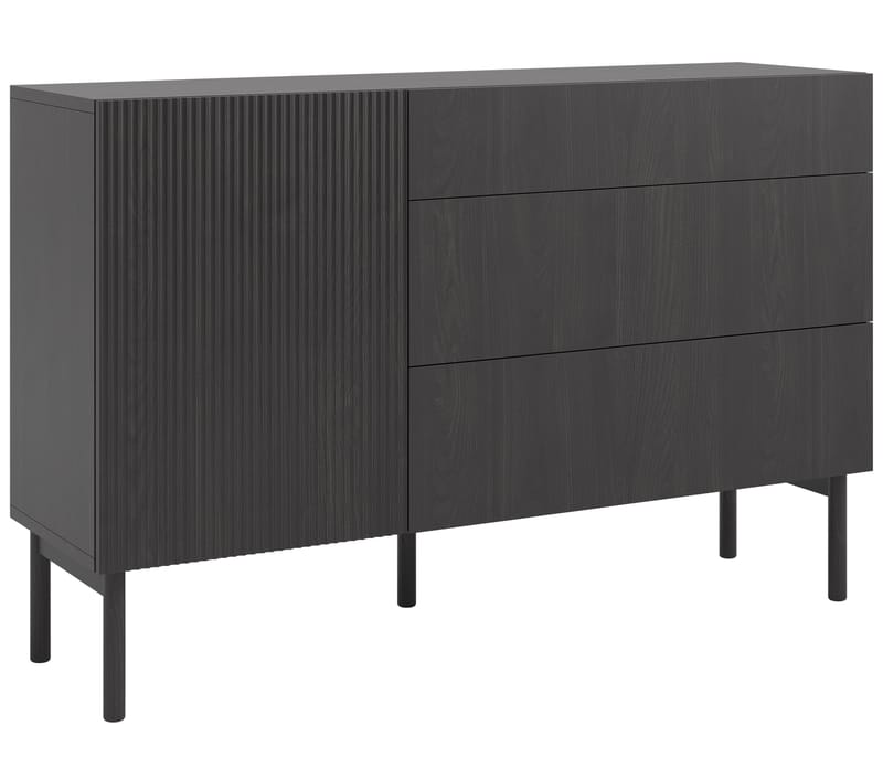 Takayo Byrå 140 cm - Svart - Förvaring - Förvaringsmöbler - Byrå