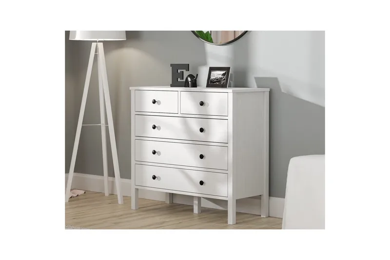 Talven Byrå 90 cm - Natur/Vit - Förvaring - Förvaringsmöbler - Byrå