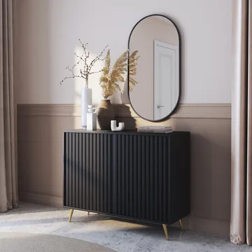 Tapas Byrå 104 cm - Svart - Förvaring - Förvaringsmöbler - Byrå