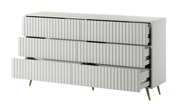 Tapas Byrå 154 cm - Vit - Förvaring - Förvaringsmöbler - Byrå