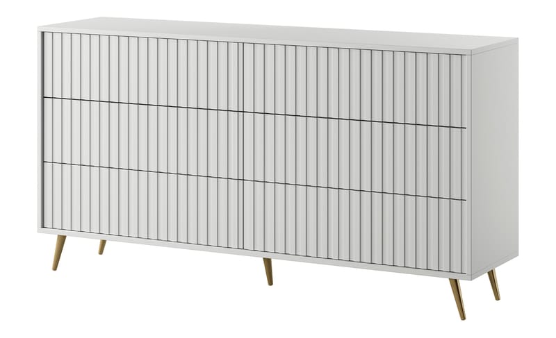 Tapas Byrå 154 cm - Vit - Förvaring - Förvaringsmöbler - Byrå