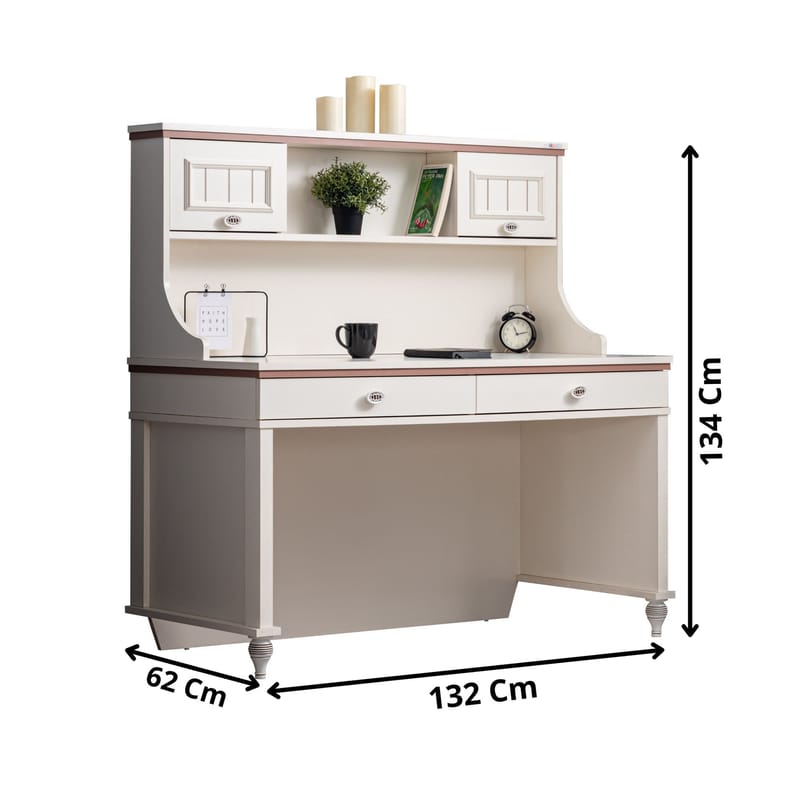 Telvo Skrivbord 132 cm - Förvaring - Förvaringsmöbler - Byrå - Sekretär