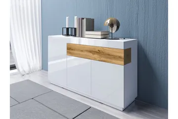 Tomeka Byrå - Vit/Trä - Förvaring - Förvaringsmöbler - Byrå