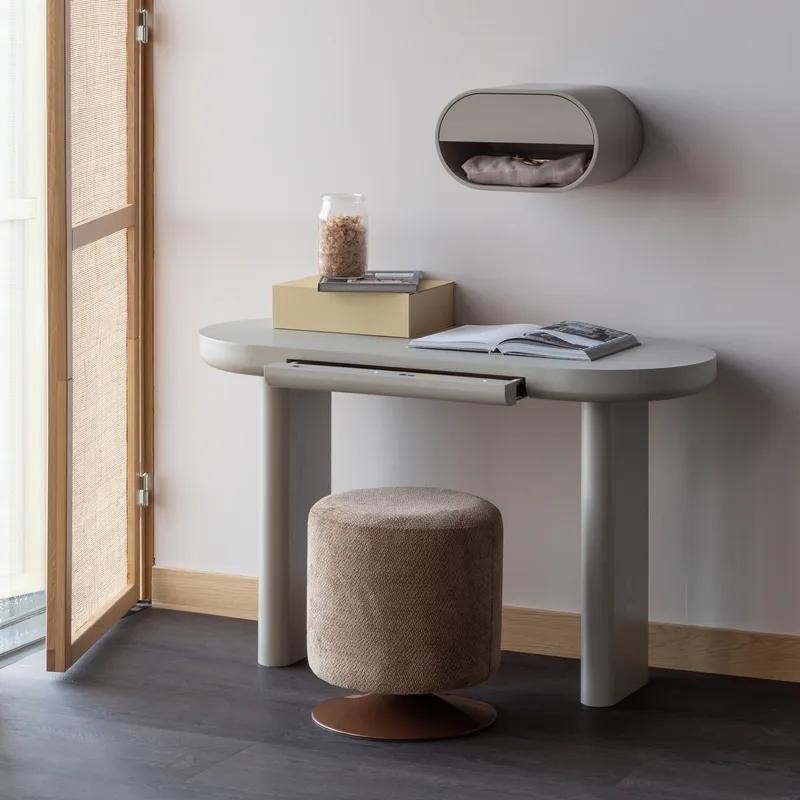 Vägghängt Nattduksbord Momo 36 cm - Sand - Förvaring - Förvaringsmöbler - Byrå