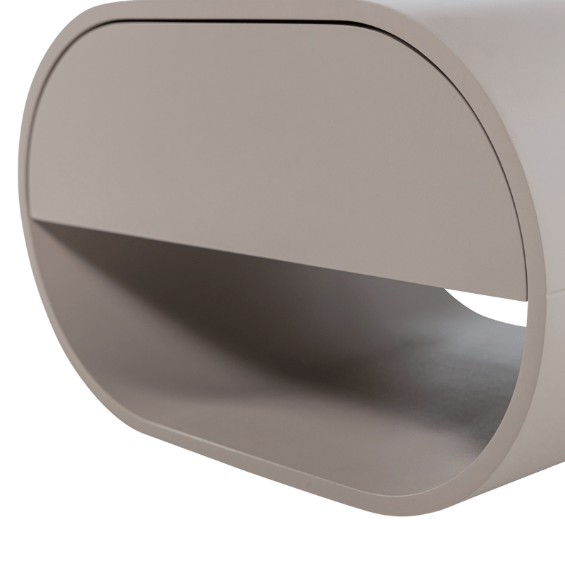 Vägghängt Nattduksbord Momo 36 cm - Sand - Möbler - Bord & matgrupp - Avlastningsbord & sidobord - Sängbord & nattduksbord