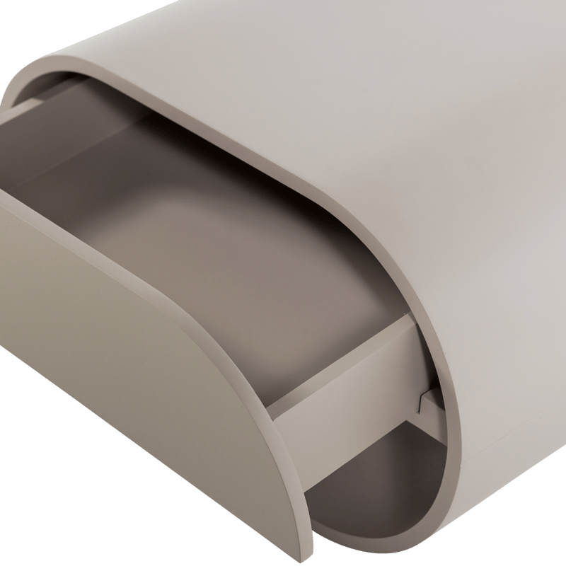 Vägghängt Nattduksbord Momo 36 cm - Sand - Möbler - Bord & matgrupp - Avlastningsbord & sidobord - Sängbord & nattduksbord