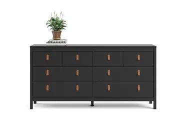 Vallvidera Byrå 38x159 cm - Svart - Förvaring - Förvaringsmöbler - Byrå