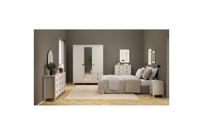 Vallvidera Byrå 82 cm - Beige - Förvaring - Förvaringsmöbler - Byrå
