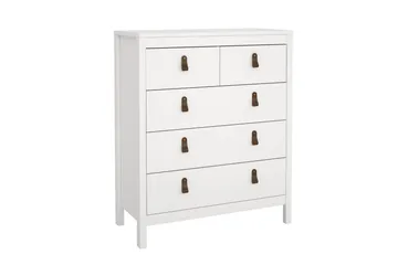 Vallvidera Byrå 82 cm - Vit - Förvaring - Förvaringsmöbler - Byrå