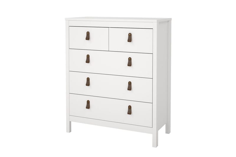 Vallvidera Byrå 82 cm, Vit