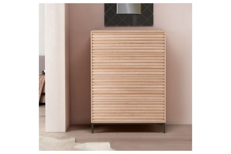 Vanlig byrå utan överskåp Loft24 Byrå Celine Natur Natur - Förvaring - Förvaringsmöbler - Byrå