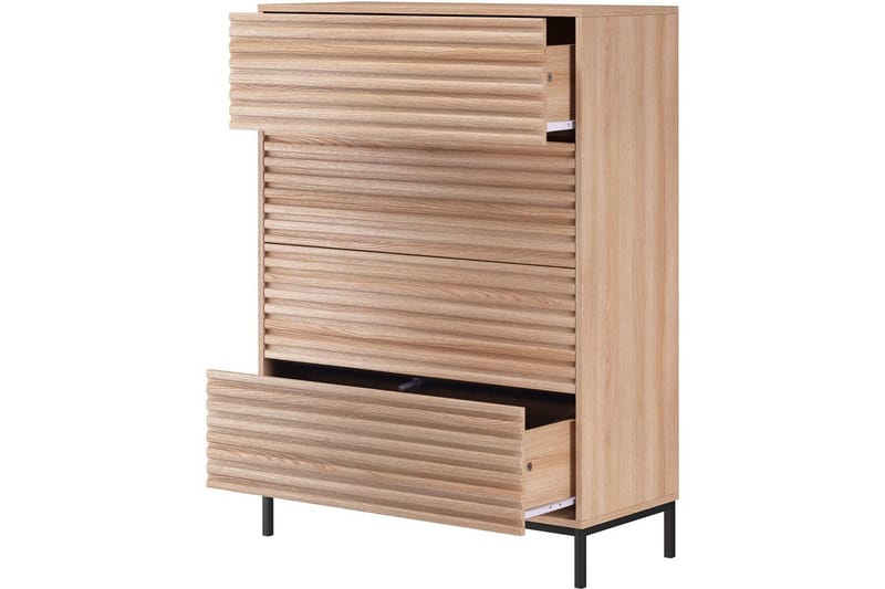 Vanlig byrå utan överskåp Loft24 Byrå Celine Natur Natur - Förvaring - Förvaringsmöbler - Byrå