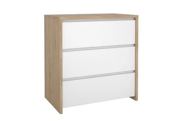 Varun Byrå 80 cm - Vit - Förvaring - Förvaringsmöbler - Byrå