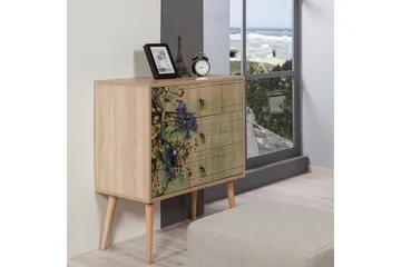 Vellavie Byrå Körsbärsblom - Grön/Brun - Förvaring - Förvaringsmöbler - Byrå