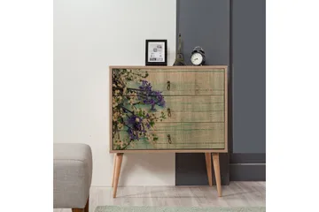 Vellavie Byrå Körsbärsblom - Grön/Brun - Förvaring - Förvaringsmöbler - Byrå